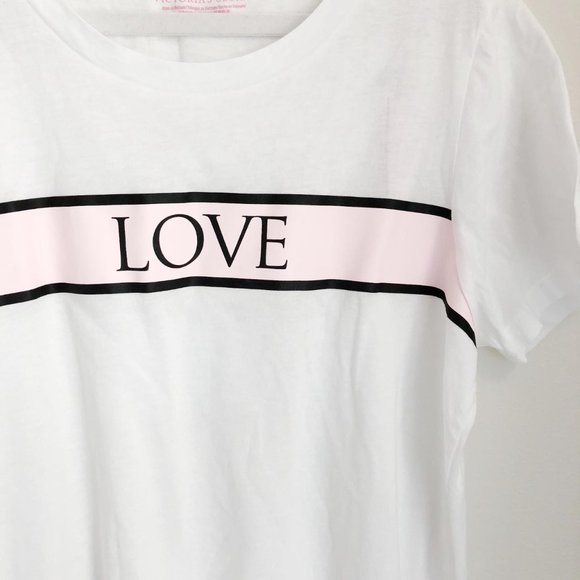 **NEW** Victoria's Secret Oversized Tee Pajama Shirt - Picture 3 of 6